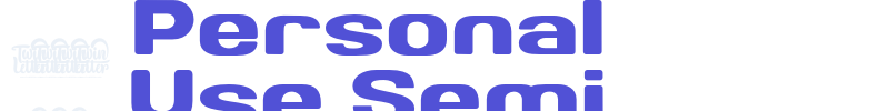 Valonik Personal Use Semi Bold-font
