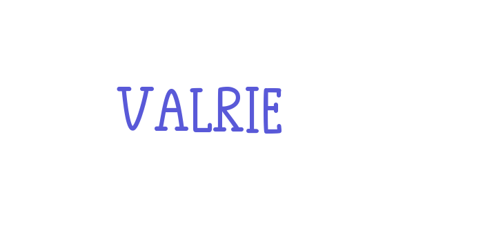 Valrie Font Download