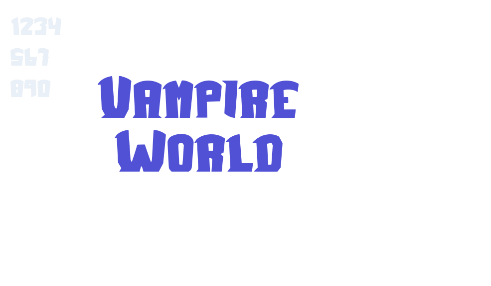 Vampire World-font-download