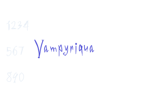 Vampyriqua Font Download