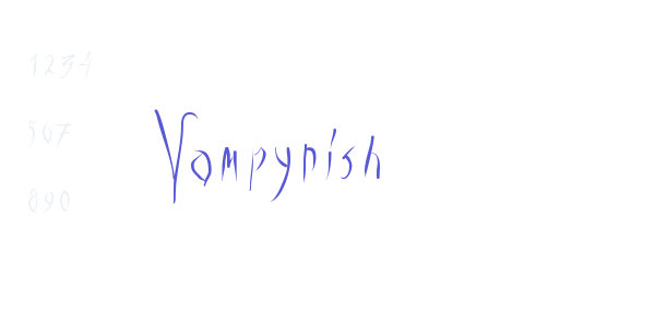 Vampyrish font free