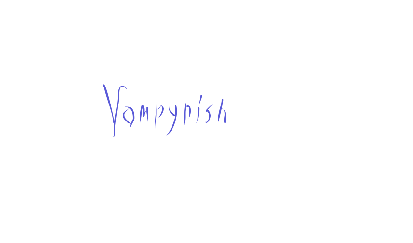 Vampyrish Font Download