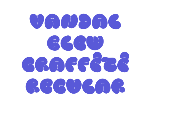 Vandal Blow Graffiti Regular Font