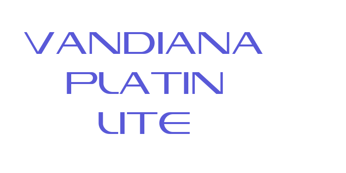 Vandiana Platin Lite Font Download