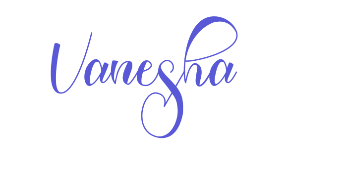 Vanesha Font Download