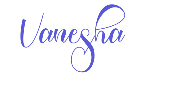 Vanesha Font