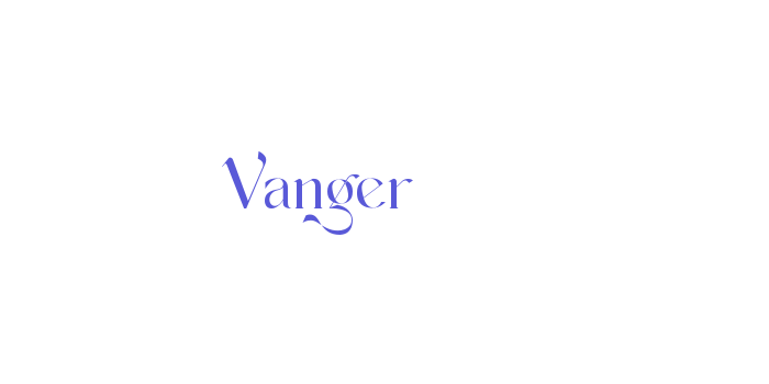 Vanger Font Download