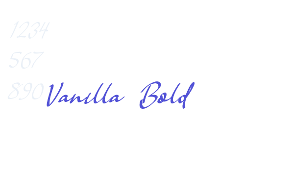 Vanilla Bold