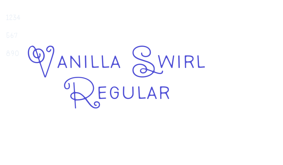 Vanilla Swirl Regular-font-download