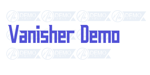 Vanisher Demo-font-download
