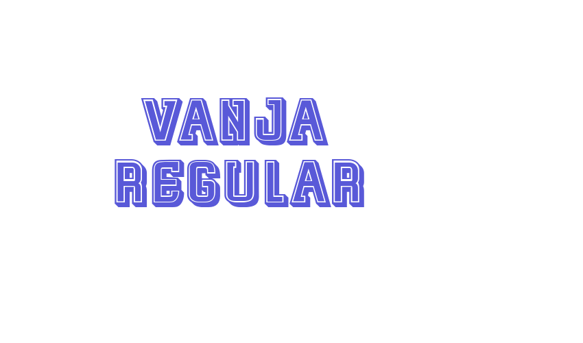 Vanja Regular Font