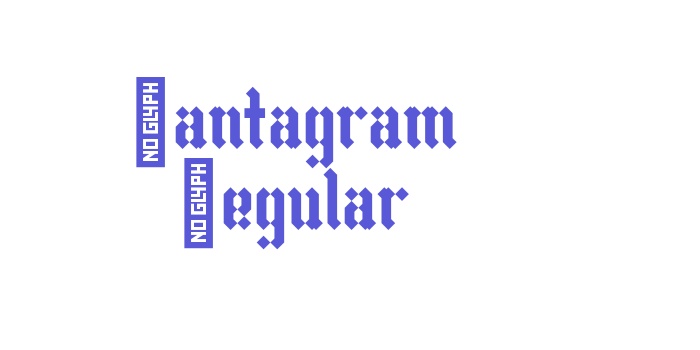 Vantagram Regular Font Download