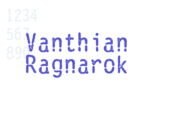 Vanthian Ragnarok Font Download