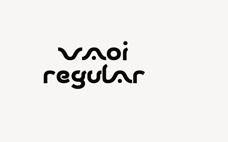 Vaoi Regular Font