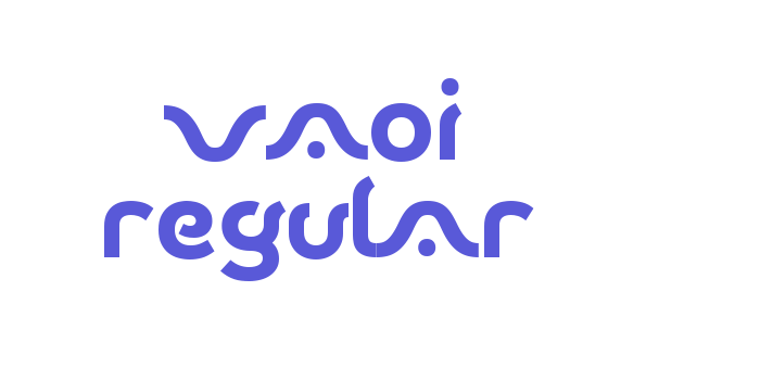 Vaoi Regular Font