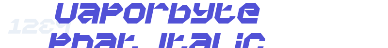 Vaporbyte Phat Italic