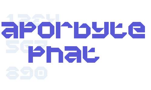 Vaporbyte Phat Font Download