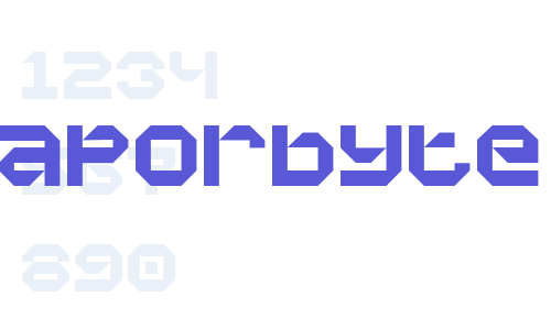 Vaporbyte Font Download