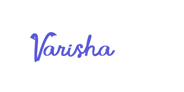 Varisha Font