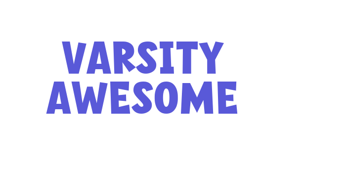 Varsity Awesome Font Download