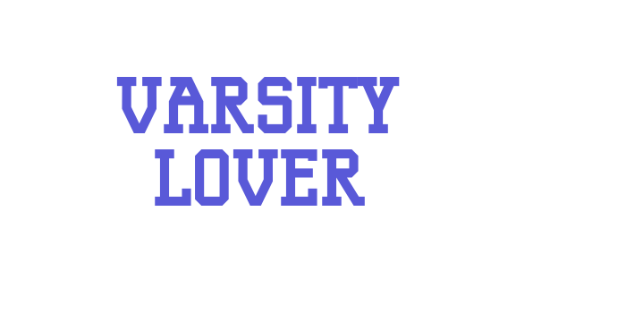 Varsity Lover Font Download