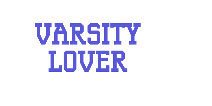 Varsity Lover Font