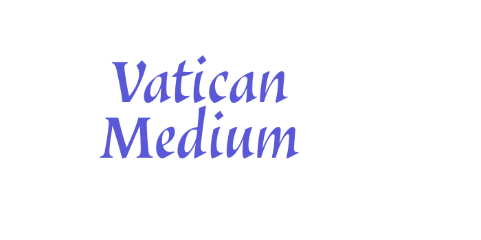 Vatican Medium Font Download