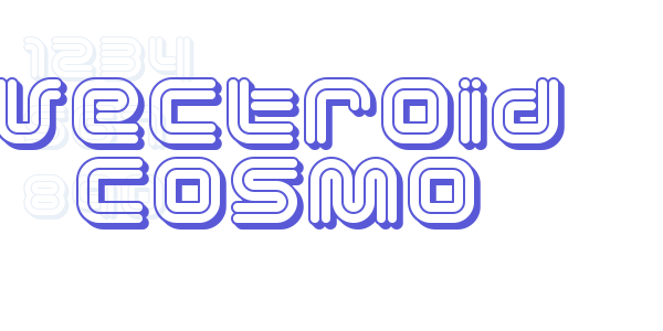 Vectroid Cosmo font free