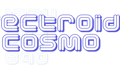 Vectroid Cosmo Font Download