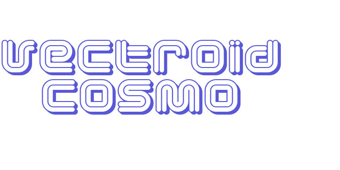 Vectroid Cosmo Font Download