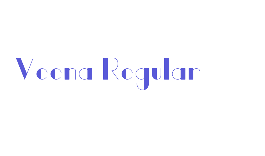 Veena Regular Font Download