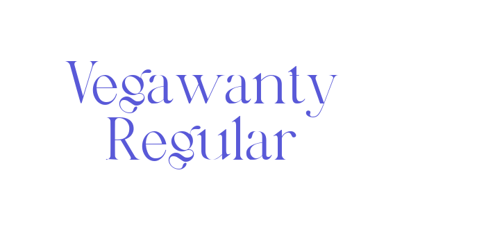 Vegawanty Regular Font Download