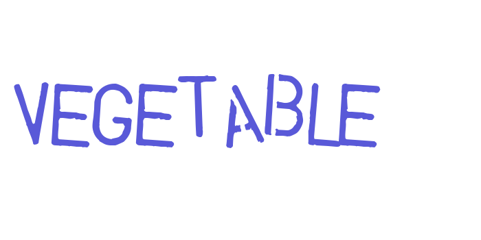 Vegetable Font Download