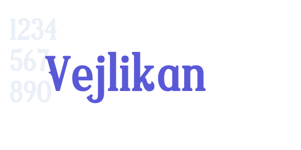 Vejlikan font free