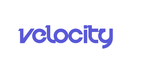 Velocity font free