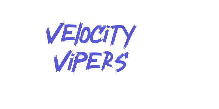 Velocity Vipers Font