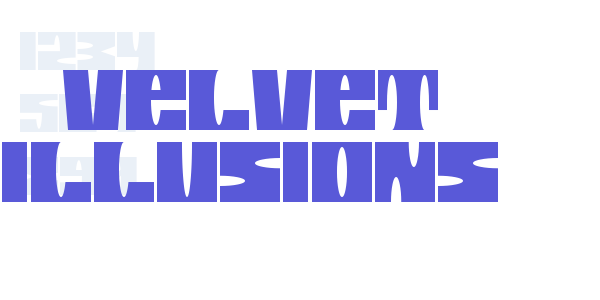 Velvet Illusions font free