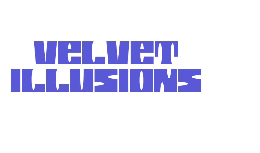 Velvet Illusions Font