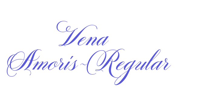 Vena Amoris-Regular Font Download