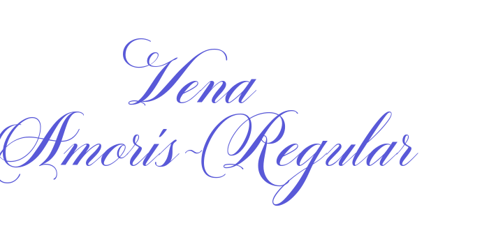 Vena Amoris-Regular Font