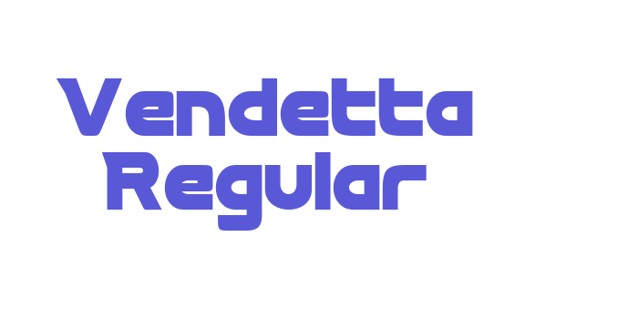 Vendetta Regular Font Download