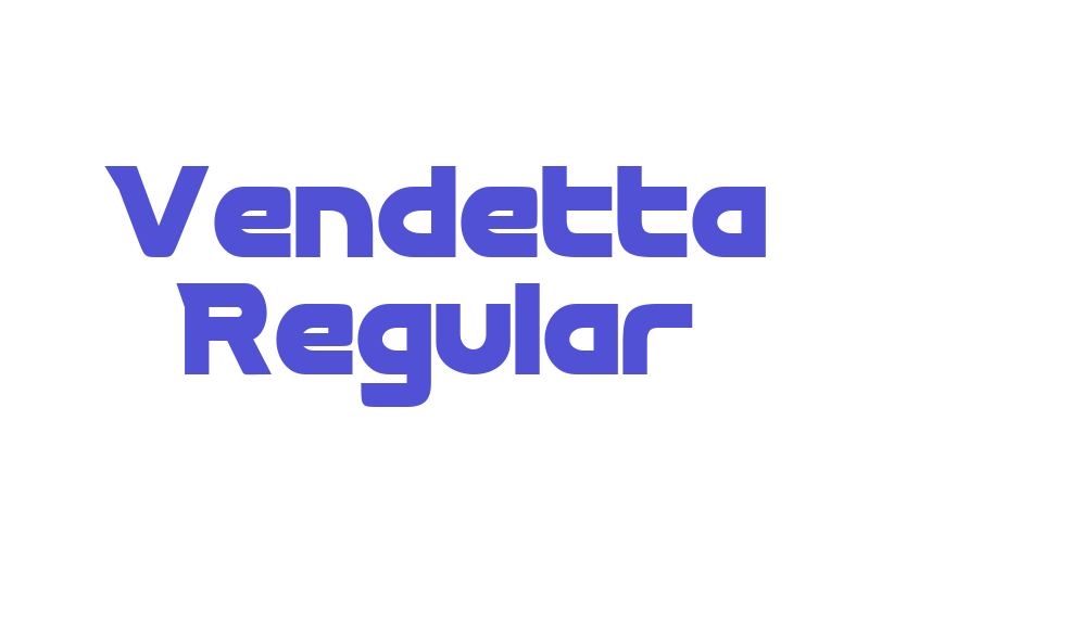 Vendetta Regular-font-download