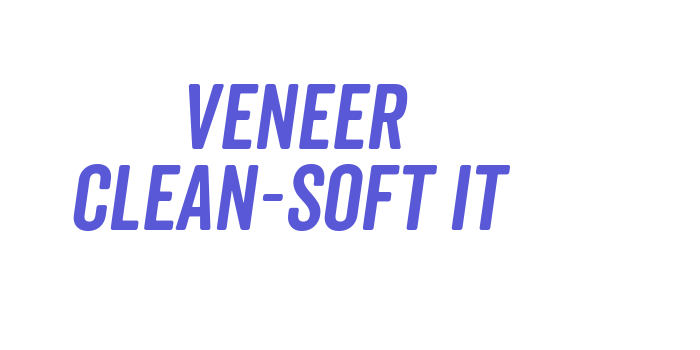 Veneer Clean-Soft It Font Download