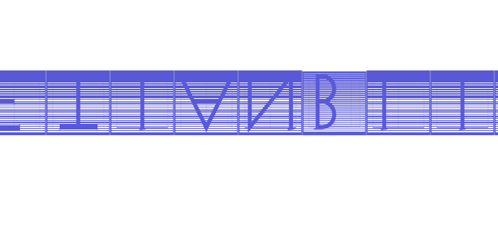 VenetianBlind Font Download