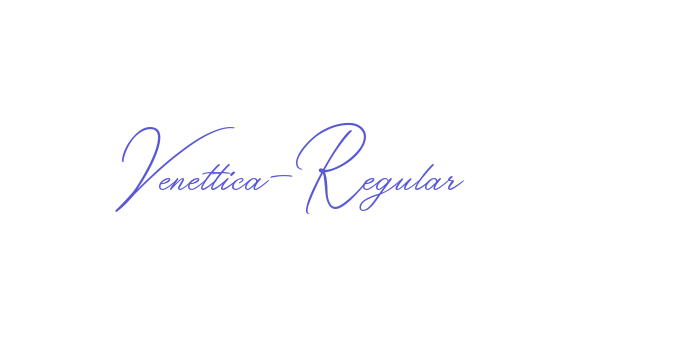 Venettica-Regular Font Download