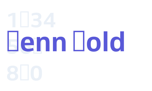 Venn Bold Font Download