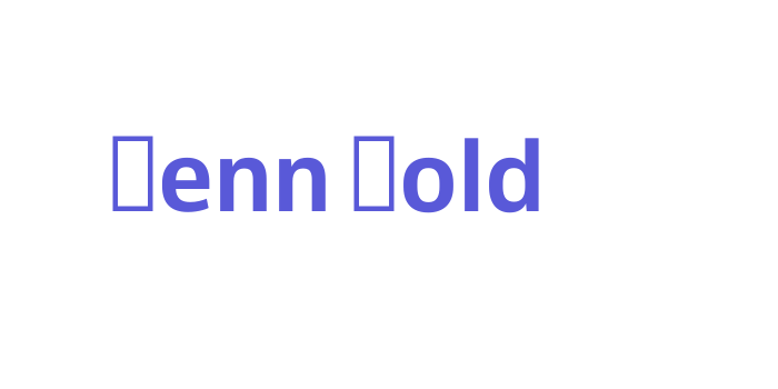 Venn Bold Font Download