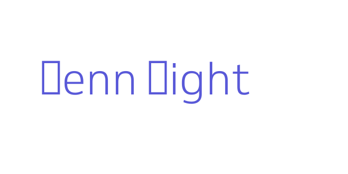 Venn Light Font Download