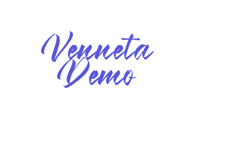 Venneta Demo Font Download