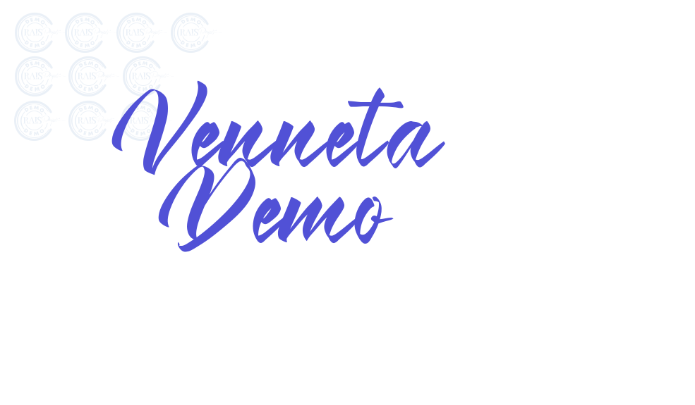 Venneta Demo-font-download